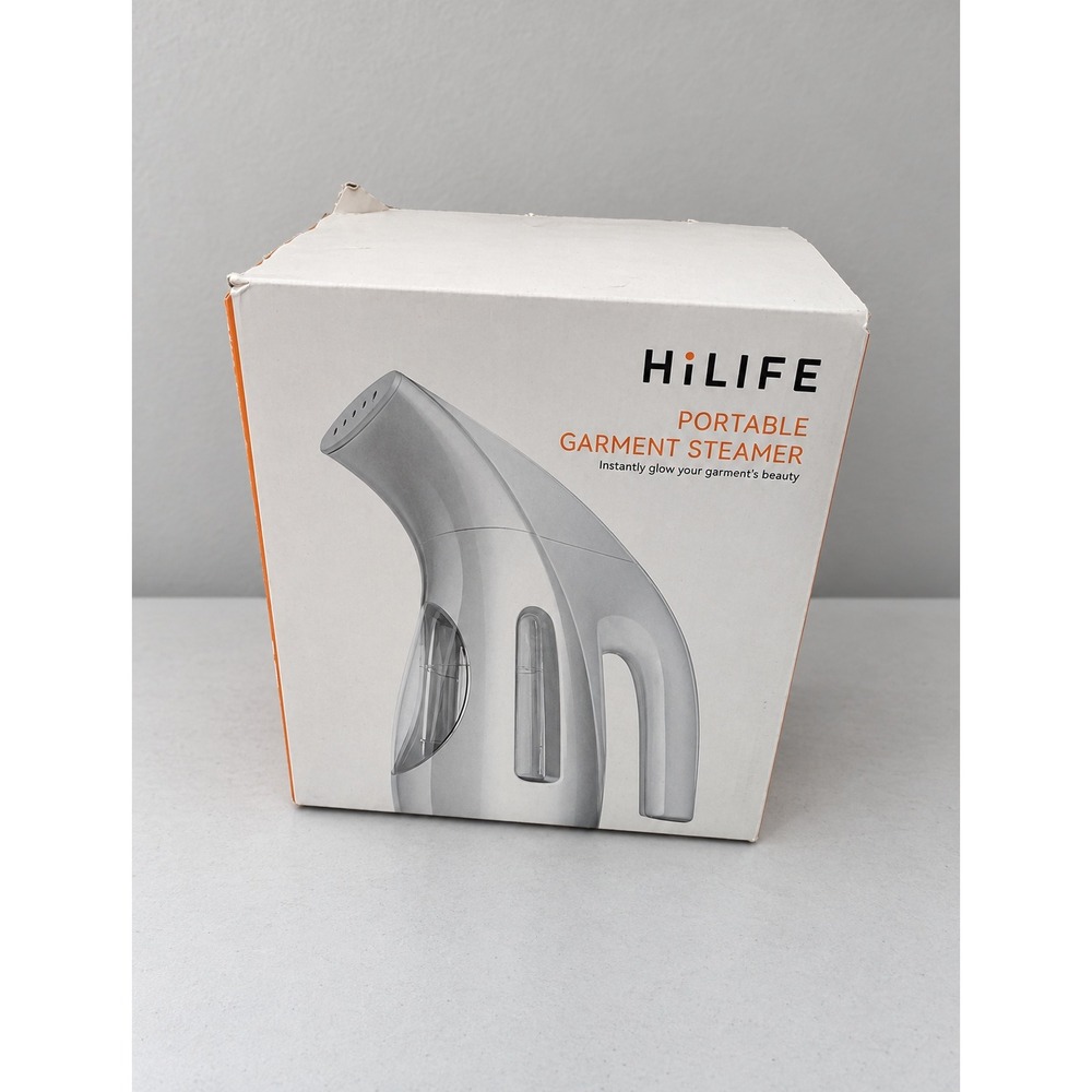 HiLIFE HL7 Black Handheld Garment Steamer 240ml 700W New Unused Box Damage
